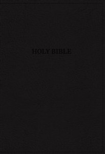 KJV, Know The Word Study Bible, Genuine Leather, Black, Red Letter Edition - ISBN: 9780718091682