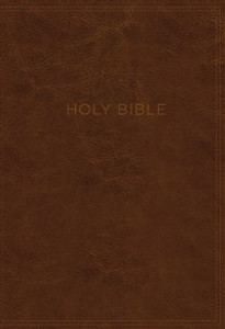 KJV, Know The Word Study Bible, Imitation Leather, Black/Brown, Indexed, Red Letter Edition - ISBN: 9780718091668