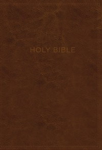 KJV, Know The Word Study Bible, Imitation Leather, Brown, Red Letter Edition - ISBN: 9780718091620