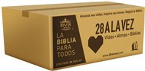 RVR60-Santa Biblia - Edición económica / Paquete de 28 - ISBN: 9780718096229