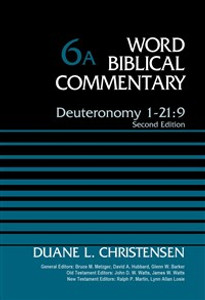 Deuteronomy 1-21:9, Volume 6A - ISBN: 9780310521655