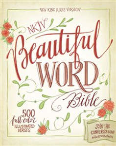 NKJV, Beautiful Word Bible, Hardcover, Red Letter Edition - ISBN: 9780310003687