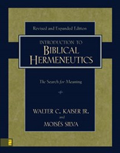 Introduction to Biblical Hermeneutics - ISBN: 9780310279518