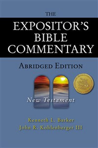 The Expositor's Bible Commentary - Abridged Edition: New Testament - ISBN: 9780310254973