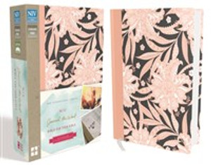 NIV, Journal the Word Bible for Teen Girls, Hardcover, Pink Floral, Red Letter Edition - ISBN: 9780310447276