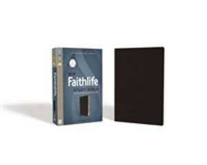 NIV, Faithlife Study Bible, Bonded Leather, Black - ISBN: 9780310080640