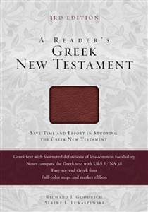A Reader's Greek New Testament - ISBN: 9780310516804