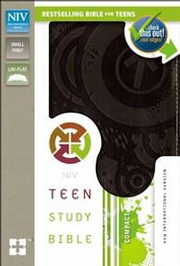 NIV, Teen Study Bible, Compact, Imitation Leather, Brown - ISBN: 9780310745624