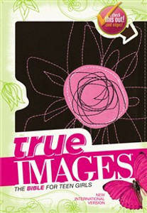 NIV, True Images: The Bible for Teen Girls, Imitation Leather, Brown/Pink - ISBN: 9780310410218