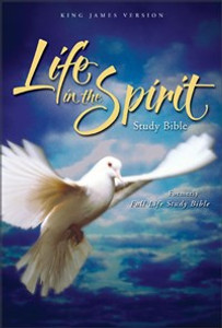 KJV, Life in the Spirit Study Bible, Genuine Leather, Black, Red Letter Edition - ISBN: 9780310927617