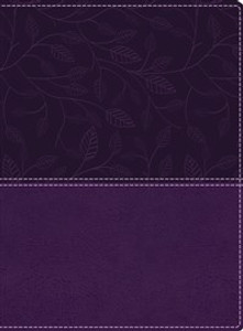 KJV, Beautiful Word Bible, Large Print, Imitation Leather, Purple, Red Letter Edition - ISBN: 9780310446118