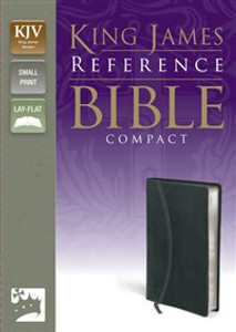 KJV, Reference Bible, Compact, Imitation Leather, Gray/Gray, Red Letter Edition - ISBN: 9780310937869