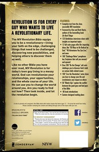NIV, Revolution: The Bible for Teen Guys, Imitation Leather, Brown - ISBN: 9780310411178