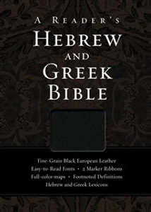 A Reader's Hebrew and Greek Bible - ISBN: 9780310325895
