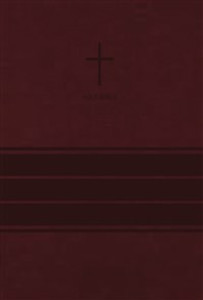 NIV, Value Thinline Bible, Imitation Leather, Burgundy - ISBN: 9780310448457