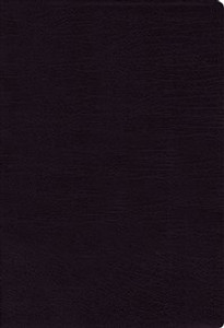 NIV, Thinline Bible, Bonded Leather, Black, Indexed, Red Letter Edition - ISBN: 9780310448778