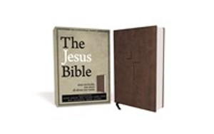 The Jesus Bible, NIV Edition, Imitation Leather, Brown - ISBN: 9780310444688