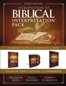 Introduction to Biblical Interpretation Pack - ISBN: 9780310537984