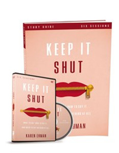 Keep It Shut Study Guide with DVD - ISBN: 9780310819424