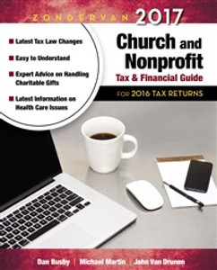 Zondervan 2017 Church and Nonprofit Tax and Financial Guide - ISBN: 9780310520863