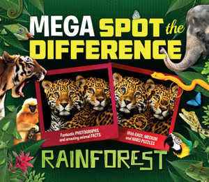 Mega Spot the Difference: Rainforest:  - ISBN: 9781783121656