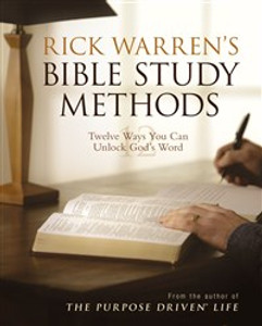 Rick Warren's Bible Study Methods - ISBN: 9780310273004