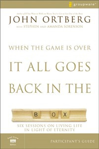 When the Game Is Over, It All Goes Back in the Box Participant's Guide - ISBN: 9780310282464