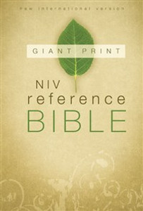 NIV, Reference Bible, Giant Print, Paperback - ISBN: 9780310434962