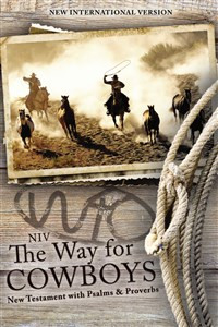 NIV, The Way for Cowboys New Testament with Psalms and Proverbs, Paperback - ISBN: 9780310446040