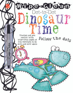 Wipe-Clean Dot-to-Dot: Dinosaur Time:  - ISBN: 9781910184165