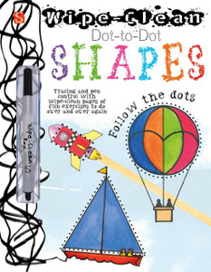 Wipe-Clean Dot-to-Dot: Shapes:  - ISBN: 9781910184523