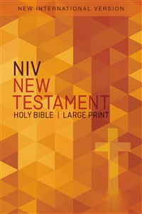 NIV, Outreach New Testament, Large Print, Paperback - ISBN: 9780310446422