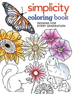 Simplicity Coloring Book: Designs for Every Generation - ISBN: 9781942021957