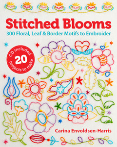 Stitched Blooms: 300 Floral, Leaf & Border Motifs to Embroider - ISBN: 9781454704256