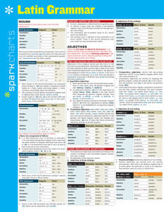 Latin Grammar SparkCharts:  - ISBN: 9781411470477