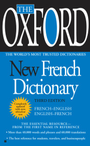 The Oxford New French Dictionary: Third Edition - ISBN: 9780425228616
