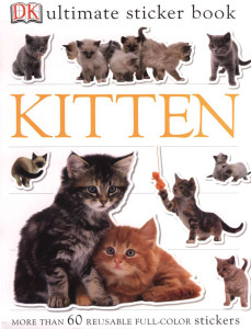 Ultimate Sticker Book: Kitten:  - ISBN: 9780756621018