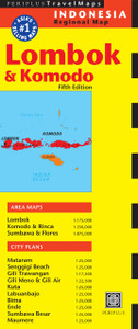 Lombok & Komodo Travel Map Fifth Edition:  - ISBN: 9780794607388