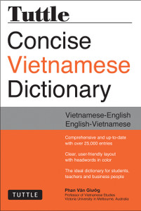 Tuttle Concise Vietnamese Dictionary: Vietnamese-English English-Vietnamese - ISBN: 9780804843997