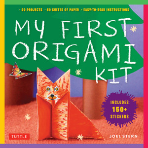 My First Origami Kit: [Origami Kit with Book, 60 Papers, 150 Stickers, 20 Projects] - ISBN: 9784805312445