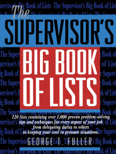 The Supervisor's Big Book of Lists:  - ISBN: 9780131227712