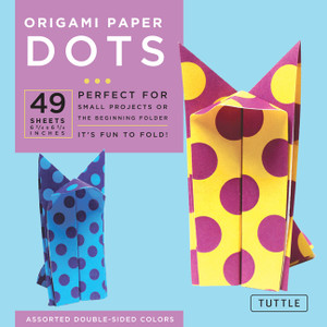Origami Paper - Dots - 6 3/4" - 49 Sheets: (Tuttle Origami Paper) - ISBN: 9780804837989
