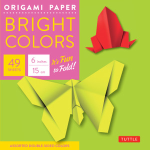Origami Paper - Bright Colors - 6" - 49 Sheets: (Tuttle Origami Paper) - ISBN: 9780804837972