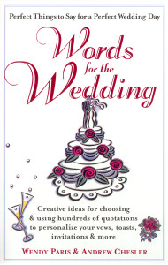 Words for the Wedding: crtng Ideas for Choosing Using 100S Quotations Personalize your Vows Toasts Invi - ISBN: 9780399526527