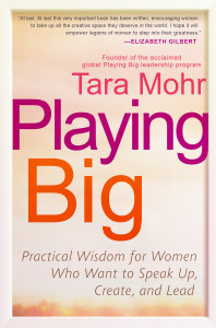 Playing Big: Practical Wisdom for Women Who Want to Speak Up, Create, and Lead - ISBN: 9781592409600