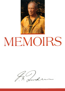 Memoirs:  - ISBN: 9780771085888