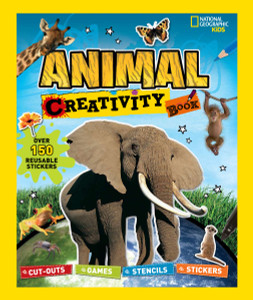 National Geographic Kids: Animal Creativity Book: Cut-outs, Games, Stencils, Stickers - ISBN: 9781426314025