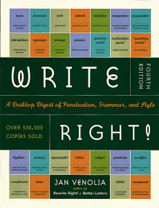 Write Right!: A Desktop Digest of Punctuation, Grammar, and Style - ISBN: 9781580083287