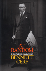 At Random: The Reminiscences of Bennett Cerf - ISBN: 9780394478777