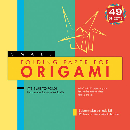 Folding Paper for Origami - Small 6 3/4" - 49 Sheets: (Tuttle Origami Paper) - ISBN: 9780804817547